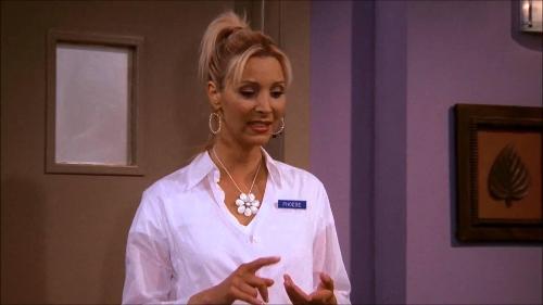 What is the name of Phoebe's job before she became a masseuse?