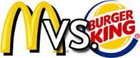 Mcdonald Burger vs Burger King Burger