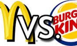 Mcdonald Burger vs Burger King Burger