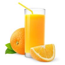drink orange juice, expecting it to be milk
