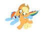 Applejack x Rainbow Dash