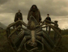 I like the frightening yet tame-able Arogog. Even though Hagrid was the only person he would spare.