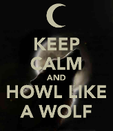 Keep calm and howl like a Wolf