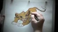 How to Draw and Color Simba