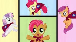 what are the names of the cutie mark crusaders?