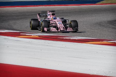 Which team is driven by Sergio Perez and Lance Stroll??