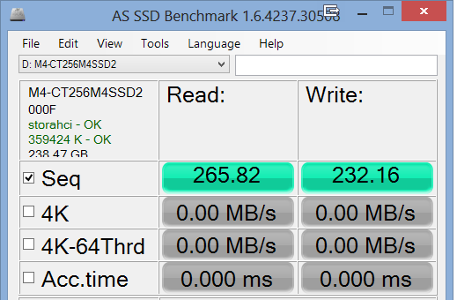 What factor determines the speed of an SSD?