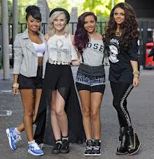 Which four of these people are member of the girl band "Little Mix"?