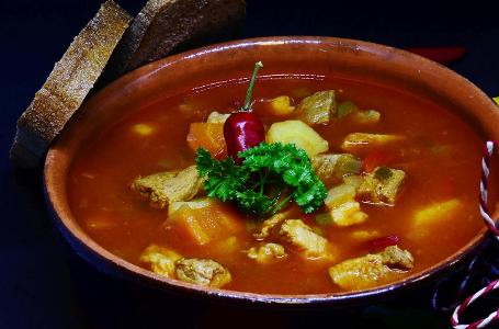 In which country is 'Goulash' a popular traditional dish?