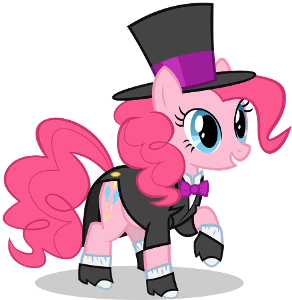 What was the first song that Pinkie Pie sang in the series?