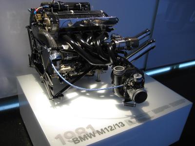 Which engine supplier is known for developing the first turbocharged engine in F1?