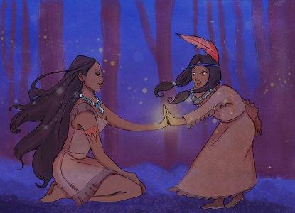 Who was the first native American princess in a Disney movie?