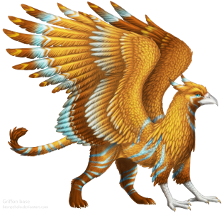 What material is a griffin's talons said to be able to cut through?