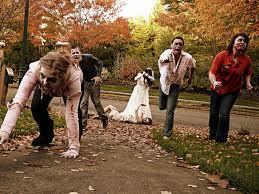 You're running away from the zombies and you're teammate or loved one trips over! What do you do?