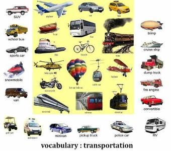 Pick a mode of transportation: