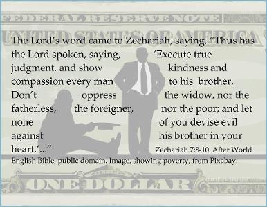 What does the Bible say about caring for the poor?