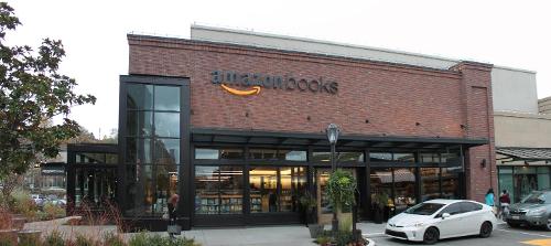 Amazon's first brick-and-mortar store, Amazon Books, opened in which city?