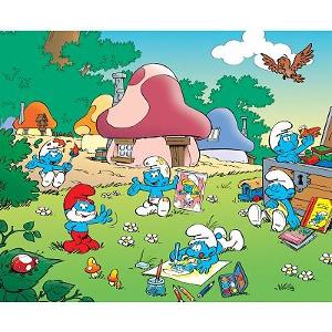 What is the home of the Smurfs called?
