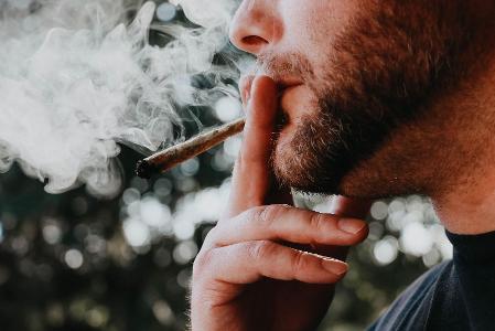 What is the typical slang term for a large marijuana cigarette?