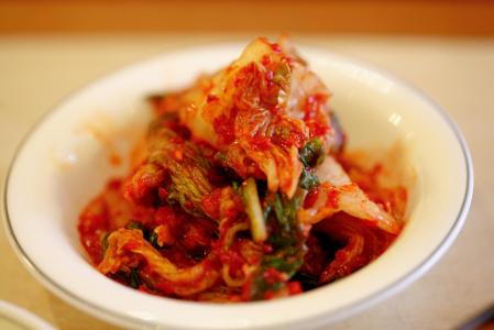 Which country is popular for its 'Kimchi'?