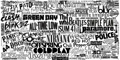 Who is your favourite band out of these?  All of them are cool, so no one's judging you ;)