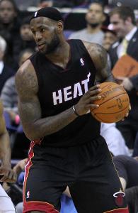 In which year did LeBron James join the Miami Heat?