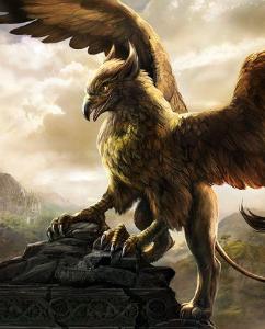 What element are griffins often associated with?