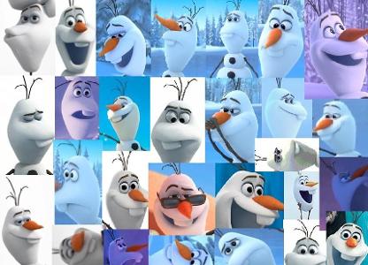 Favorite animal and Olaf xD