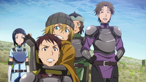 What is the name of the guild the main character joins in the 3rd episode.