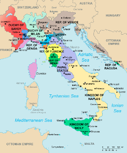 Which Italian city-state was a major center of trade and wealth during the Age of Exploration?