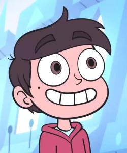 Marco:Okay,what-- Star:Ask about colors! Marco:Star!Let me talk! Star:Fine.I'll wait my turn. Marco:What are your hobbies?