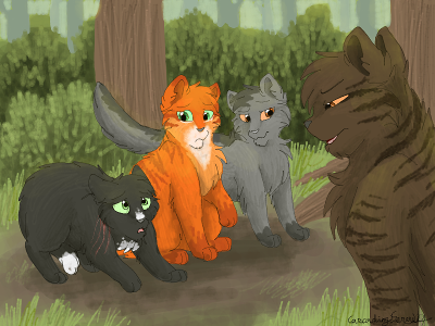 Where did Tigerclaw send Firepaw to hunt during the test or assessment?
