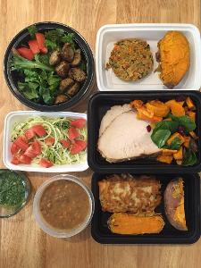 How can you ensure food safety when reheating meal prepped meals?