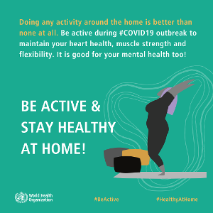 What is the recommended daily amount of physical activity for maintaining heart health?