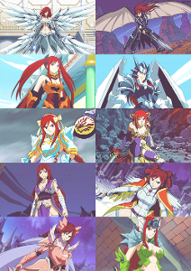 Which is Erza's favorite re-equip?