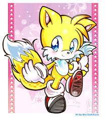 < Tails : Hey guys! *Looks at you* You must be the hedgehog Sonic told me... >