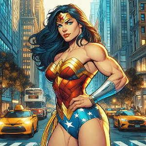 Who is the alter ego of Wonder Woman?