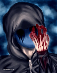 Hello there quiz taker I am Death wish and I am here with my friend Dark spirit and the rest of the creepypastas. Ok so who wants to be the quiz takers friend *everyone puts their hand up* ok um Eyeless Jack you can ask a question.  E.J: Would you ever eat a Kidney? Jeff: Really E.J always asking the same question over and over *facepalms*