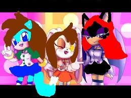 When you came down you saw all of us and a peach colored rabbit with yellow eyes. Her, Alexis, and Julie were wearing new outfits that made you a little jealous. Tails: Oh hi ____ this is Kenzie the Rabbit. Kenzie: Hi ;).