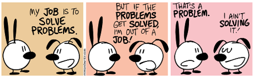 How do you solve your problems?