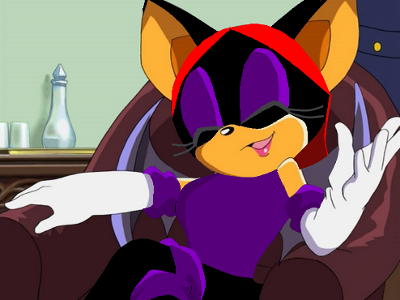 "Whats your name?" Amy asked really close to your face. "Amy don't scare him," a black female bat with red hair walked over who you did not recognize. "I'm Alexis, Alexis the Hedgebat," she curtsied infront of you.
