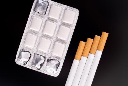 Nicotine replacement therapy (NRT) includes which of the following?