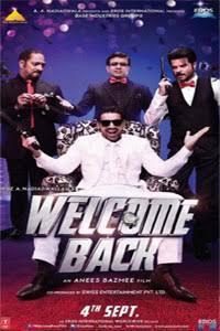 Who is name of Paresh Rawal's character in movie Welcome back? (hint: it is same as that in first movie of the series-Welcome)