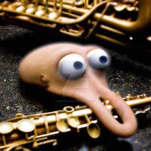 What instrument does Squidward play?