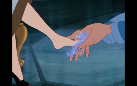What shoe size is Cinderella?