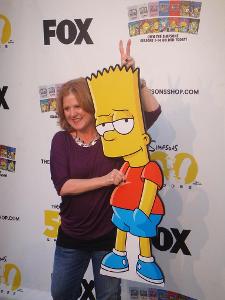 Who is the voice actor behind Bart Simpson?