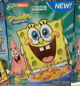 What is the name of SpongeBob's favorite cereal?