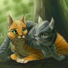 What did Bluestar name graypaw and firepaw after the battle with shadowclan?