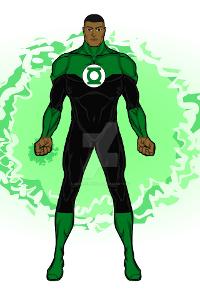 What is the real name of the Green Lantern from Earth?