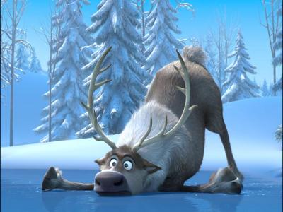 What is the name of Kristoff's reindeer?